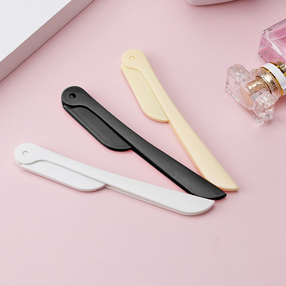 3/10pcs Eyebrow Trimmer Portable Eyebrow Razor Shaver Eye Brow Shaper Shaping Tool Scissors Facial Hair Remover for Women Makeup