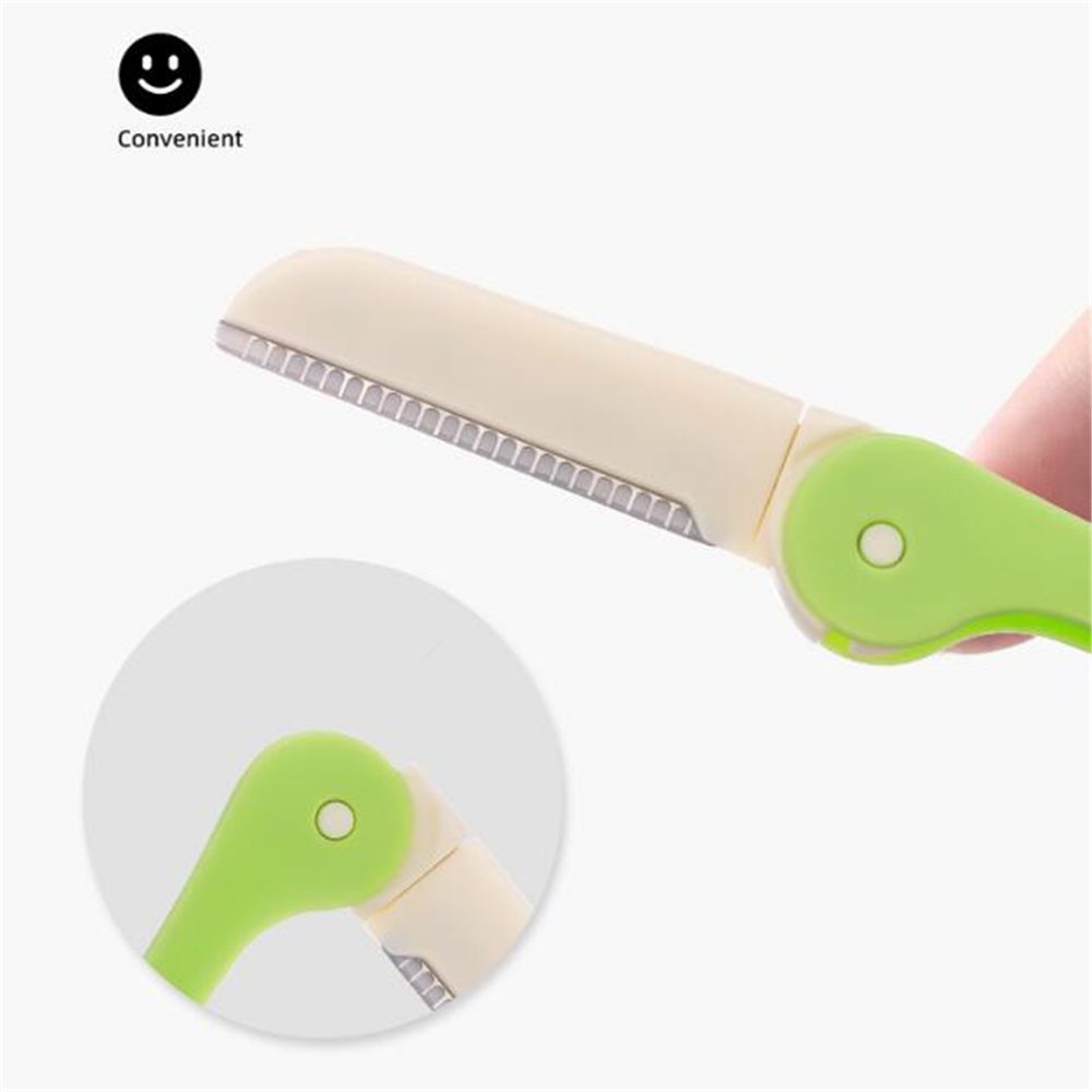 3/10pcs Eyebrow Trimmer Portable Eyebrow Razor Shaver Eye Brow Shaper Shaping Tool Scissors Facial Hair Remover for Women Makeup