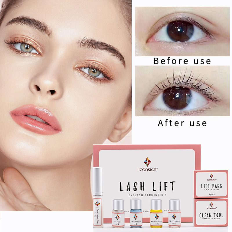 Dropshipping Lash Lift Kit Makeupbemine Eyelash Perming ICONSIGN Calia Perm Set Can Do Your Logo And Ship By Fast Shippment