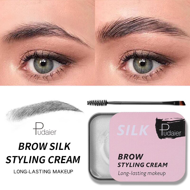 1PC 3D Feathery Brows Setting Gel Waterproof Soap Brow Makeup Kit Lasting Eyebrow Gel Women Eyebrow Tint Pomade Cosmetics TSLM2