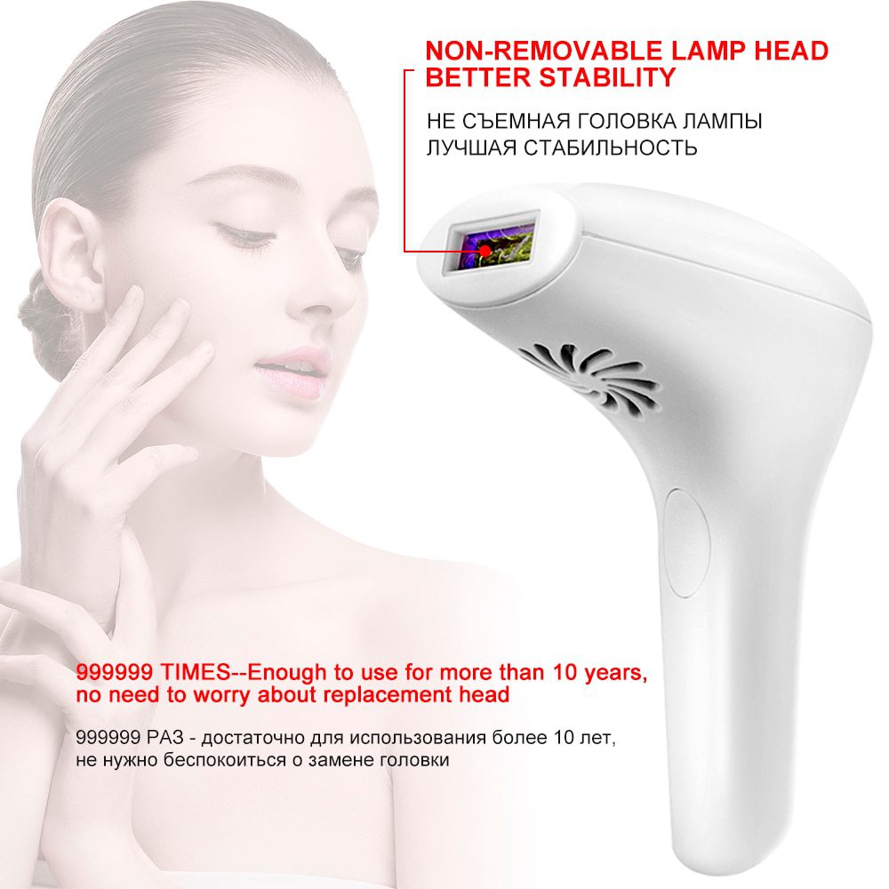 999999 Flashes 2020 New Laser Epilator Permanent IPL Photoepilator Hair Removal depiladora Painless electric Epilator Dropship