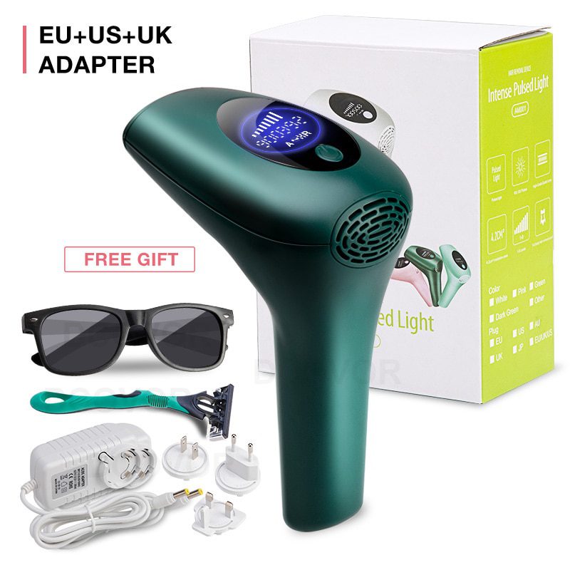 999999 Flashes 2020 New Laser Epilator Permanent IPL Photoepilator Hair Removal depiladora Painless electric Epilator Dropship