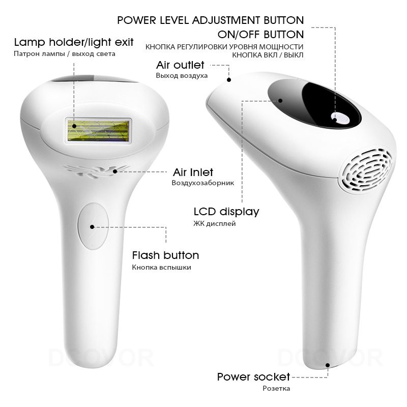 999999 Flashes 2020 New Laser Epilator Permanent IPL Photoepilator Hair Removal depiladora Painless electric Epilator Dropship