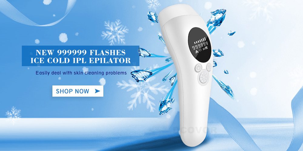 999999 Flashes 2020 New Laser Epilator Permanent IPL Photoepilator Hair Removal depiladora Painless electric Epilator Dropship