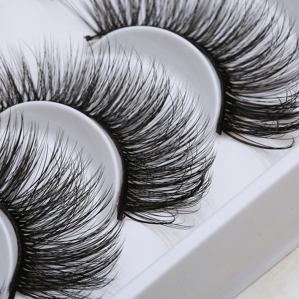 SEXYSHEEP 8/20 Pairs 15-20mm Natural 3D False Eyelashes Fake Lashes Makeup Kit Mink Lashes Extension Mink Eyelashes Wholesale