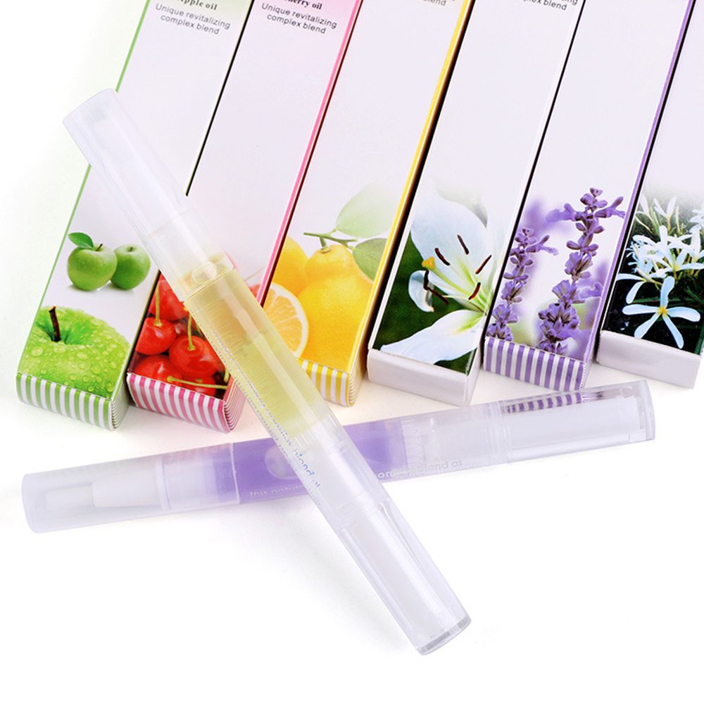 5ml Nail Nutrition Oil Pen Nail Treatment Cuticle Revitalizer Oil Prevent Agnail Nail Polish Nourish Skin Protector TSLM2