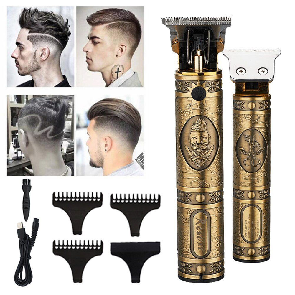 Professional Hair Clippers Barber Haircut Sculpture Cutter Rechargeable Razor Trimmer Adjustable Cordless Edge for Men