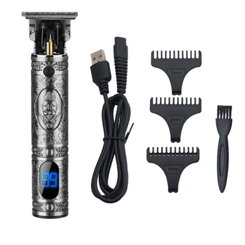 Professional Hair Clippers Barber Haircut Sculpture Cutter Rechargeable Razor Trimmer Adjustable Cordless Edge for Men