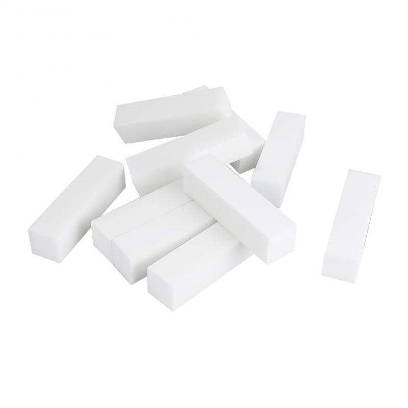 1/2/10pcs Durable Sponge Nail File White Sanding Buffer Block Acrylic Block Polish Pedicure Manicure Nail Art Tool