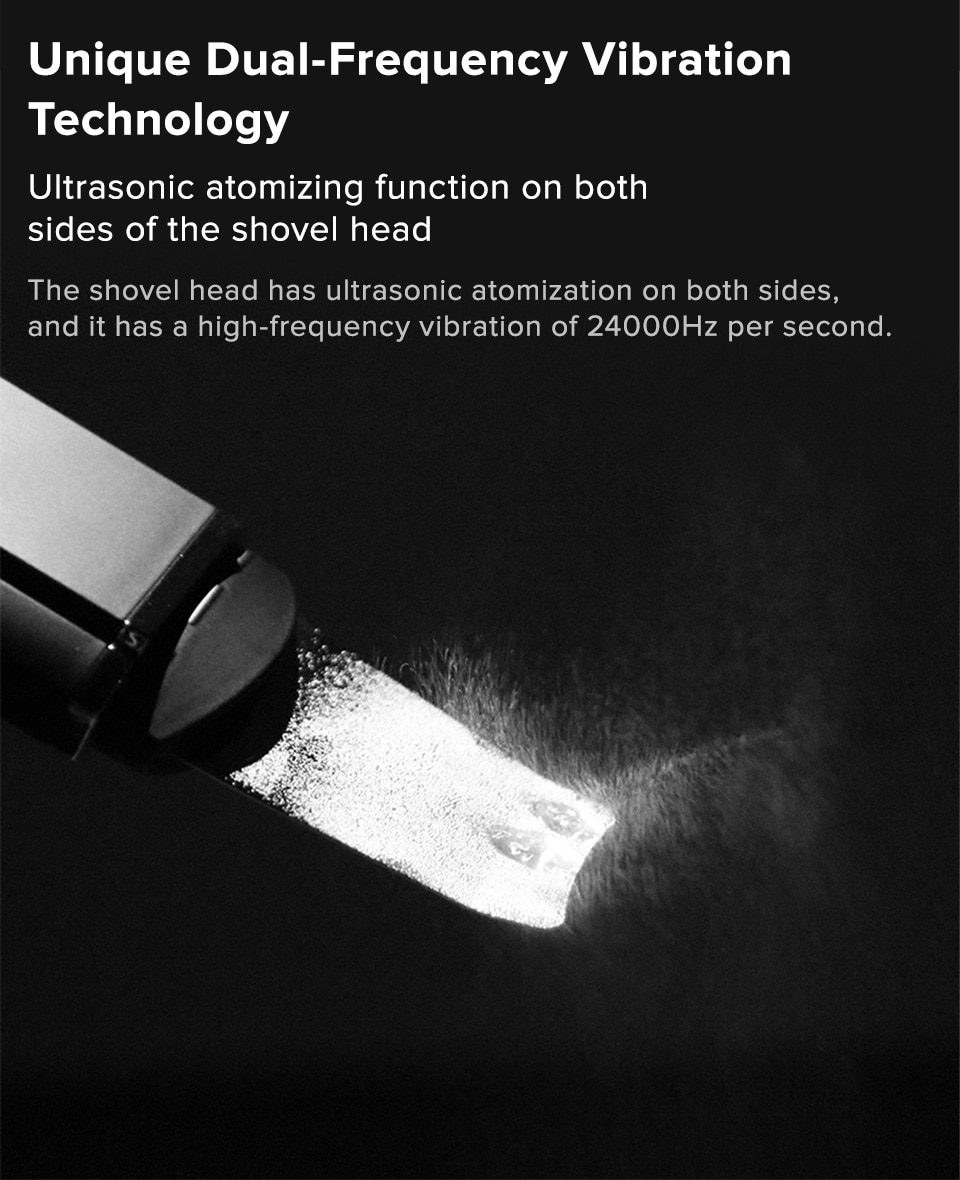 InFace Ultrasonic Facial Skin Scrubber Cleaner Ion Acne Blackhead Remover Peeling Shovel Cleaner Facial Massager Skin Care