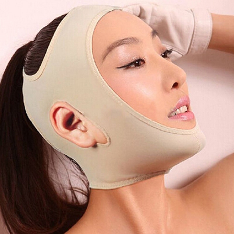 Face V Shaper Facial Slimming Bandage Relaxation Lift Up Belt Shape Lift Reduce Double Chin Face Thining Band Massage Hot Sale