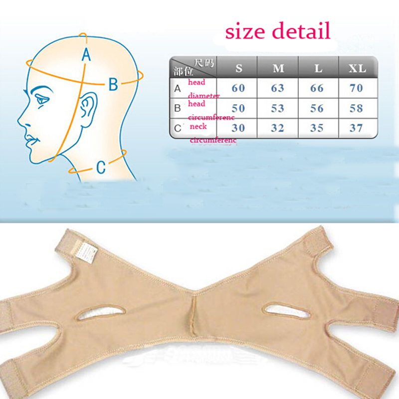 Face V Shaper Facial Slimming Bandage Relaxation Lift Up Belt Shape Lift Reduce Double Chin Face Thining Band Massage Hot Sale