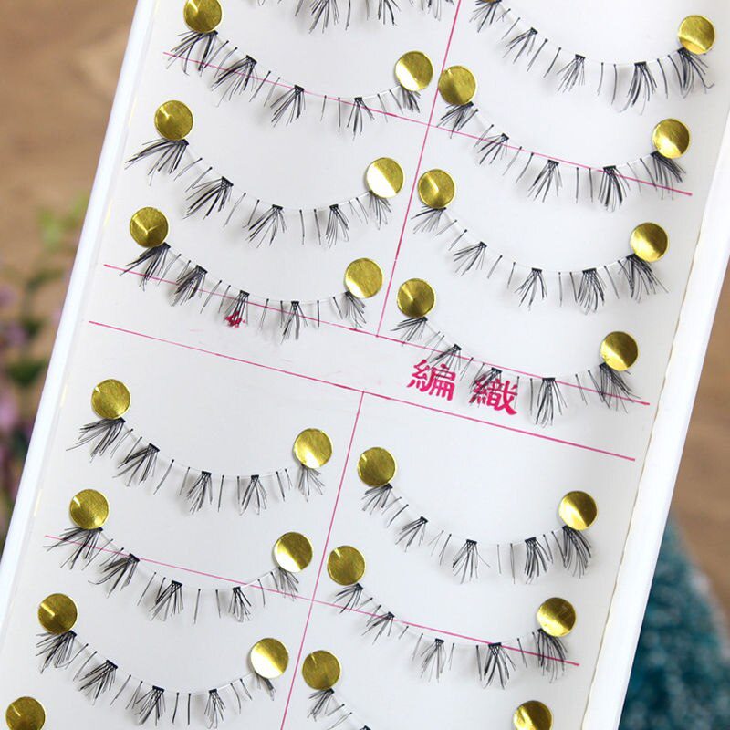 5 Pairs Women Japanese Serious Makeup False Eyelashes Long Thick Natural Beauty Eye Lash Extension DIY Cosmetic Fake Eyelashes