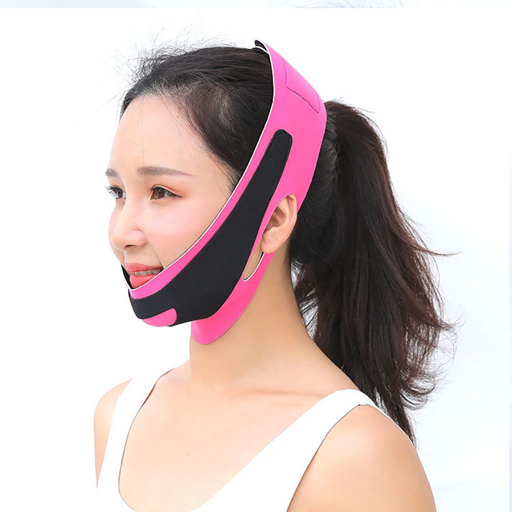 Elastic Face Slimming Bandage V Line Face Shaper Women Chin Cheek Lift Up Belt Facial Anti Wrinkle Strap Face Care Slim Tools