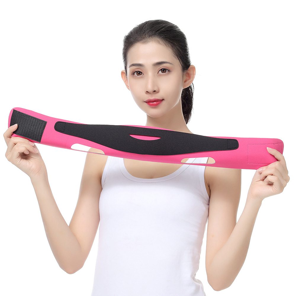 Elastic Face Slimming Bandage V Line Face Shaper Women Chin Cheek Lift Up Belt Facial Anti Wrinkle Strap Face Care Slim Tools