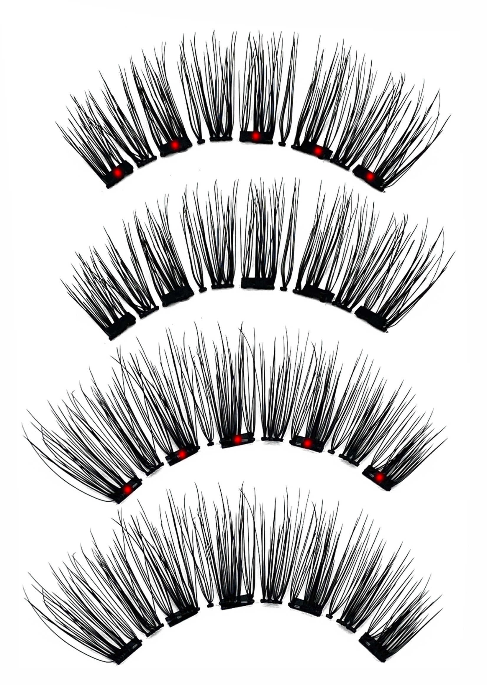 MB Magnetic Eyelashes with 5 Magnets Handmade Reusable 3D Mink False Eyelashes for Makeup faux cils magnetique naturel Tweezers