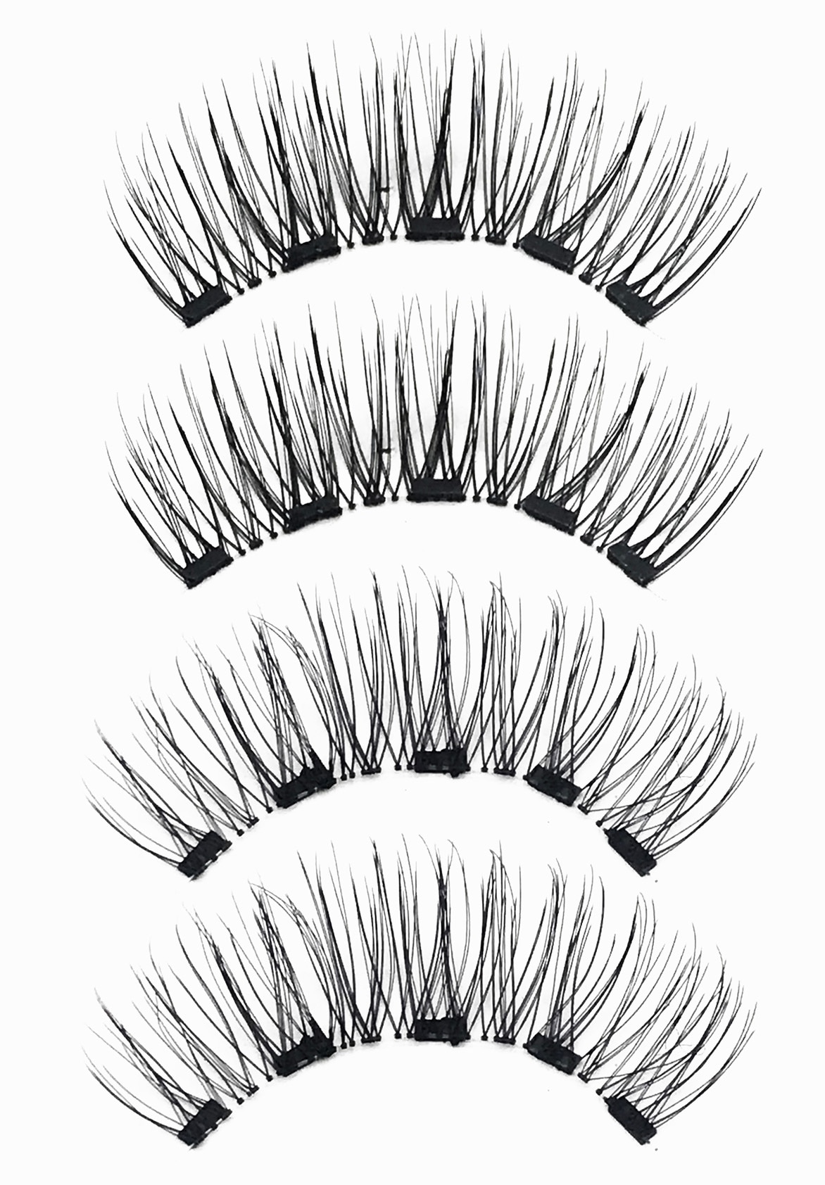 MB Magnetic Eyelashes with 5 Magnets Handmade Reusable 3D Mink False Eyelashes for Makeup faux cils magnetique naturel Tweezers