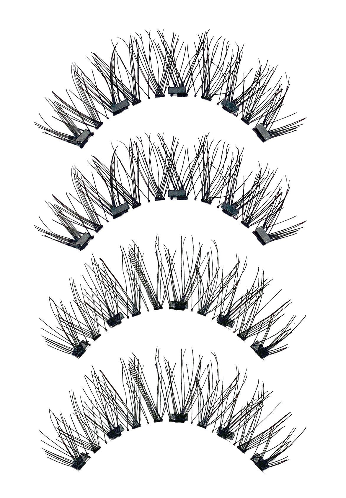 MB Magnetic Eyelashes with 5 Magnets Handmade Reusable 3D Mink False Eyelashes for Makeup faux cils magnetique naturel Tweezers