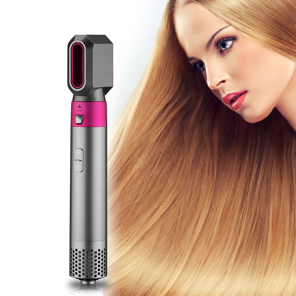 Electric Hair Dryer Blow Dryer Hair Curling Iron Rotating Brush Hairdryer Hairstyling Tools Professional 5 In 1 hot-air brush