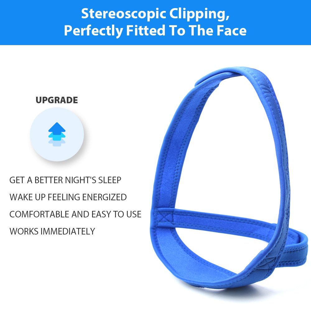 New Neoprene Anti Snore Stop Snoring Chin Strap Belt Anti Apnea Jaw Solution Sleep Support Apnea Belt Sleeping Care Tools