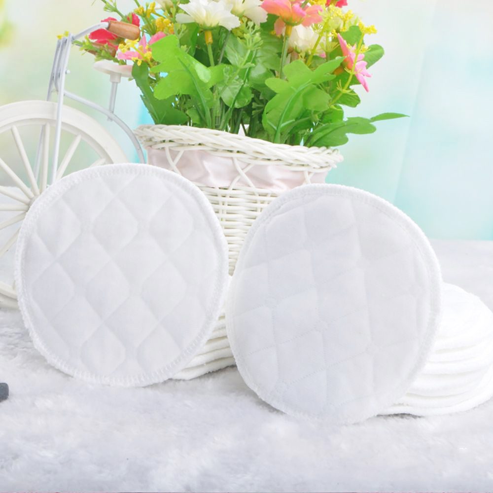 10pcs Reusable Cotton Pads Washable Makeup Remover Pad Soft Face Skin Cleaner Facial Cleaning Beauty Tool for Women Breast Pads