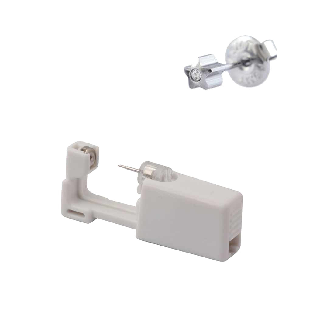 1/5Pcs Disposable Sterile Ear Piercing Unit Safety Health Unit Tool Ear Stud Asepsis Pierce Kit Ear Piercing Gun