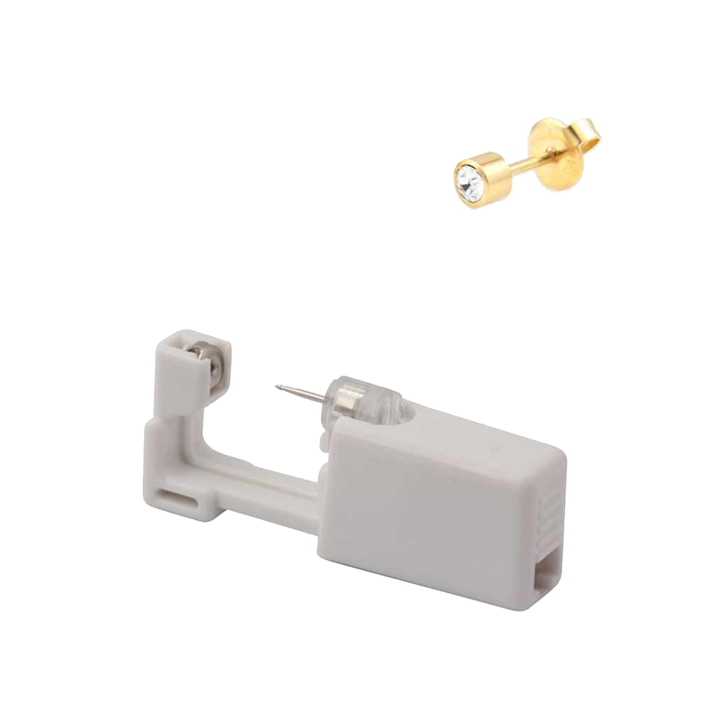 1/5Pcs Disposable Sterile Ear Piercing Unit Safety Health Unit Tool Ear Stud Asepsis Pierce Kit Ear Piercing Gun