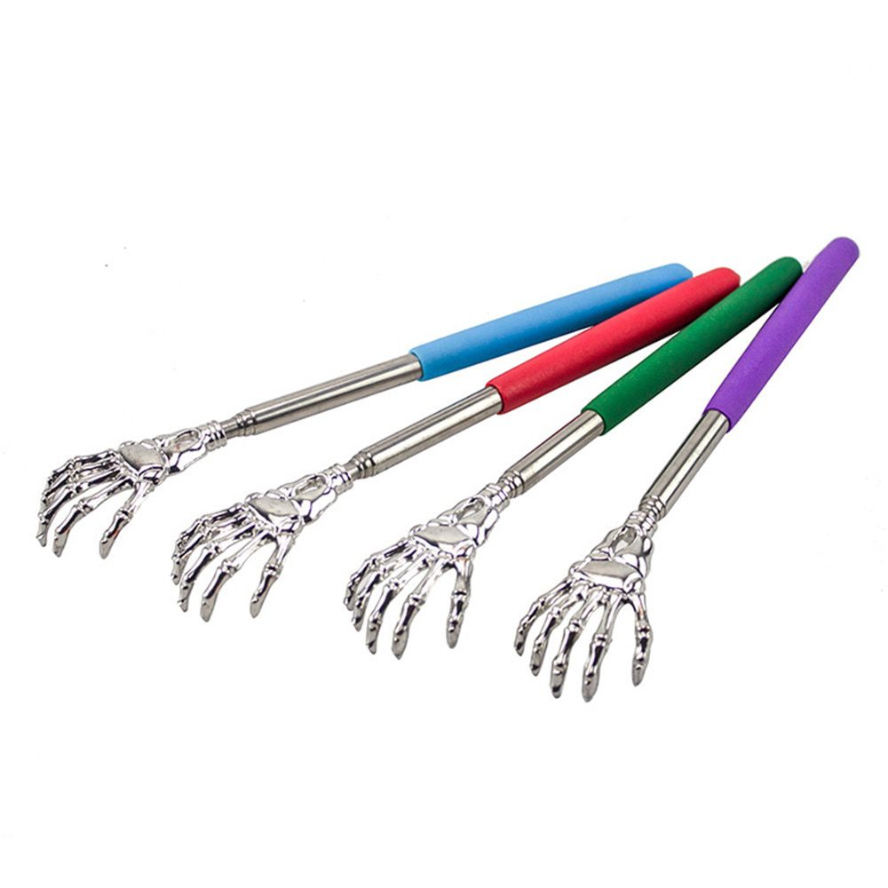 Back Scratcher Telescopic Scratching Backscratcher Massager Kit Back Scraper Extendable Telescoping Itch Health Products Hackle