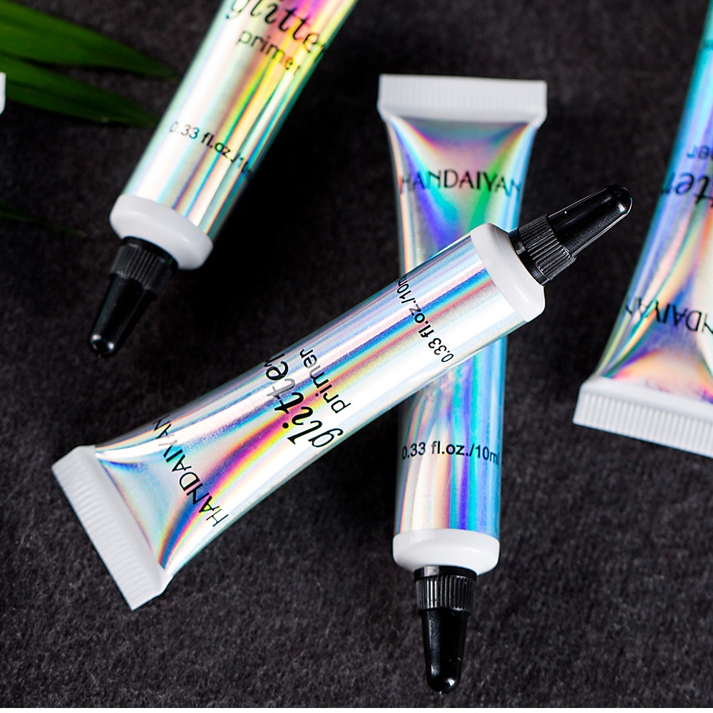 HANDAIYAN Glitter Primer Sequined Primer Eye Makeup Cream Waterproof Sequin Glitter Eyeshadow Glue Korean Cosmetics TSLM2
