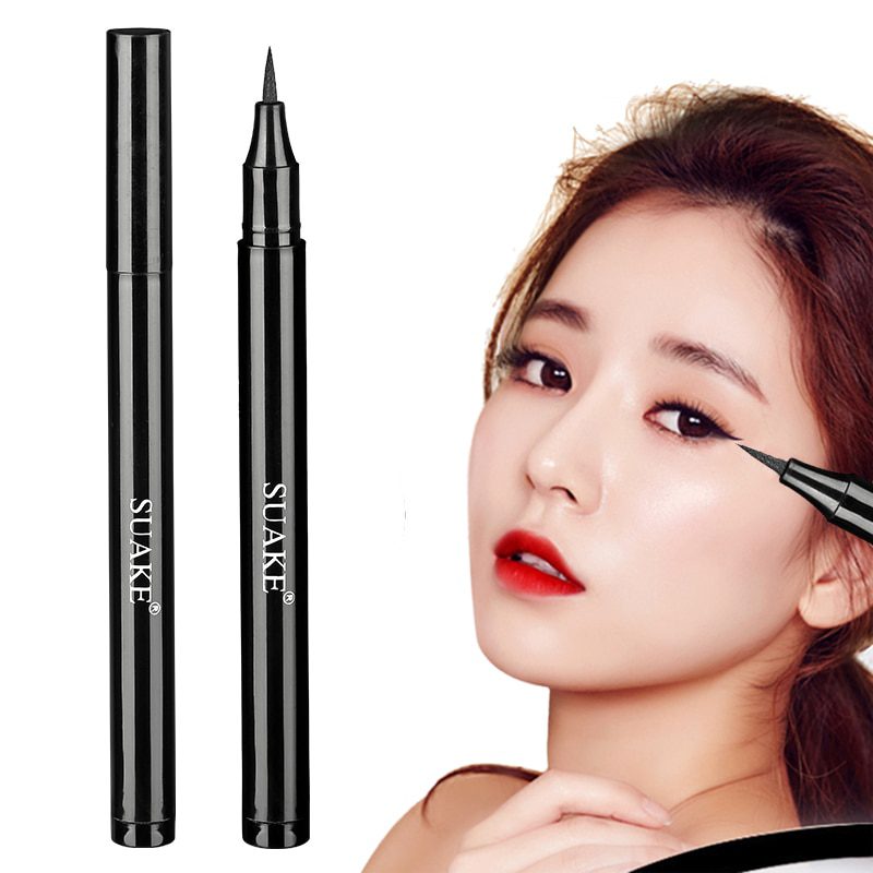 Black Eyeliner Liquid Pencil Long-lasting Not Blooming Eye Liner Makeup Pen Profession Eyeliner Makeup Cosmetic Maquillaje TSLM2