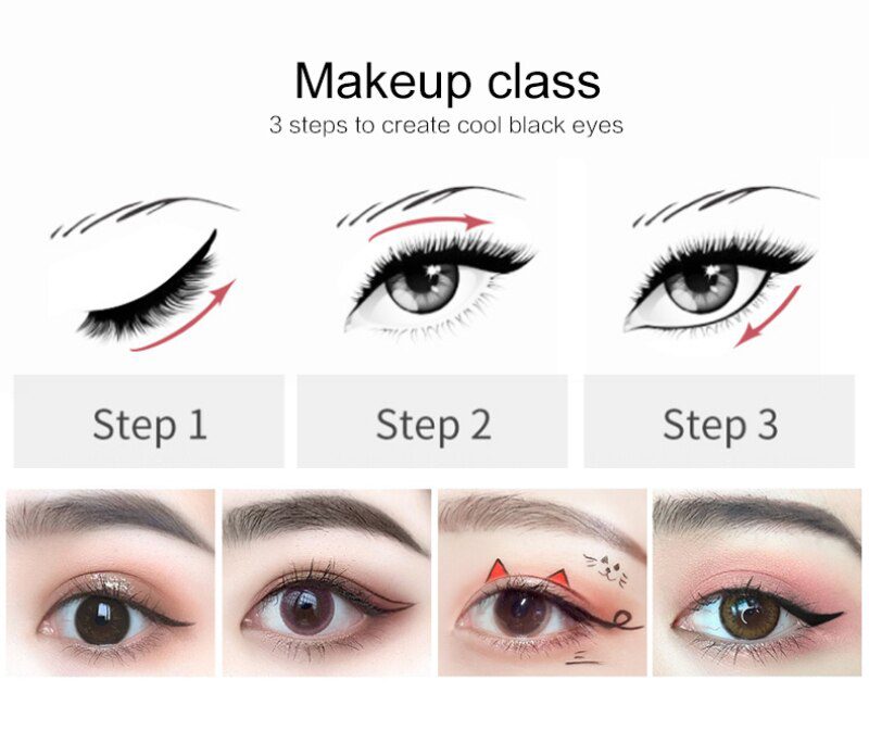 Black Eyeliner Liquid Pencil Long-lasting Not Blooming Eye Liner Makeup Pen Profession Eyeliner Makeup Cosmetic Maquillaje TSLM2