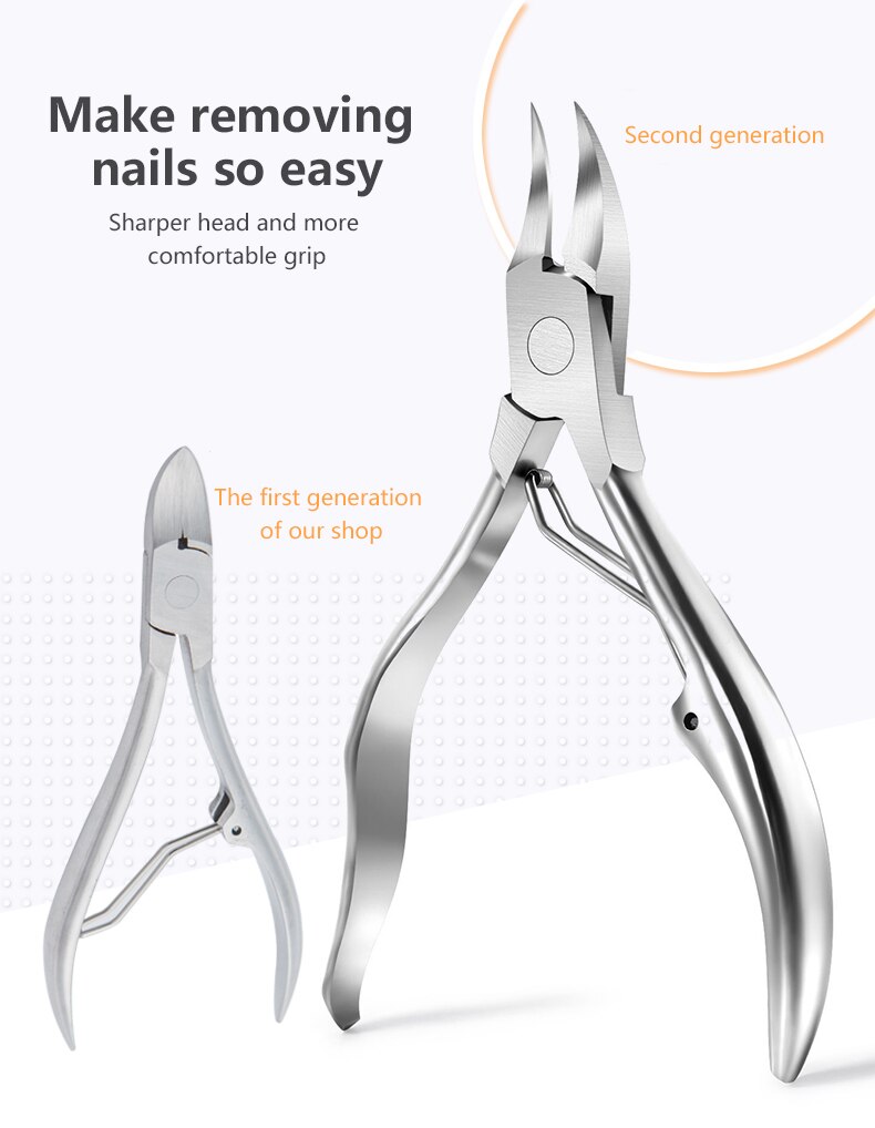 Nail Cuticle Scissors Stainless Steel Manicure Pedicure Tools Golden/Silver/Rainbow Dead Skin Scissor Nipper Clipper Tool