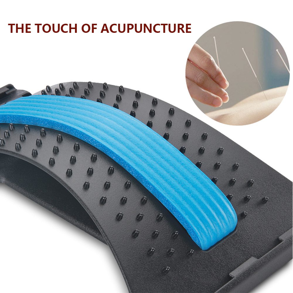 Back Massager Stretcher Equipment Massage Tools Massageador Magic Stretch Fitness Lumbar Support Relaxation Spine Pain Relief