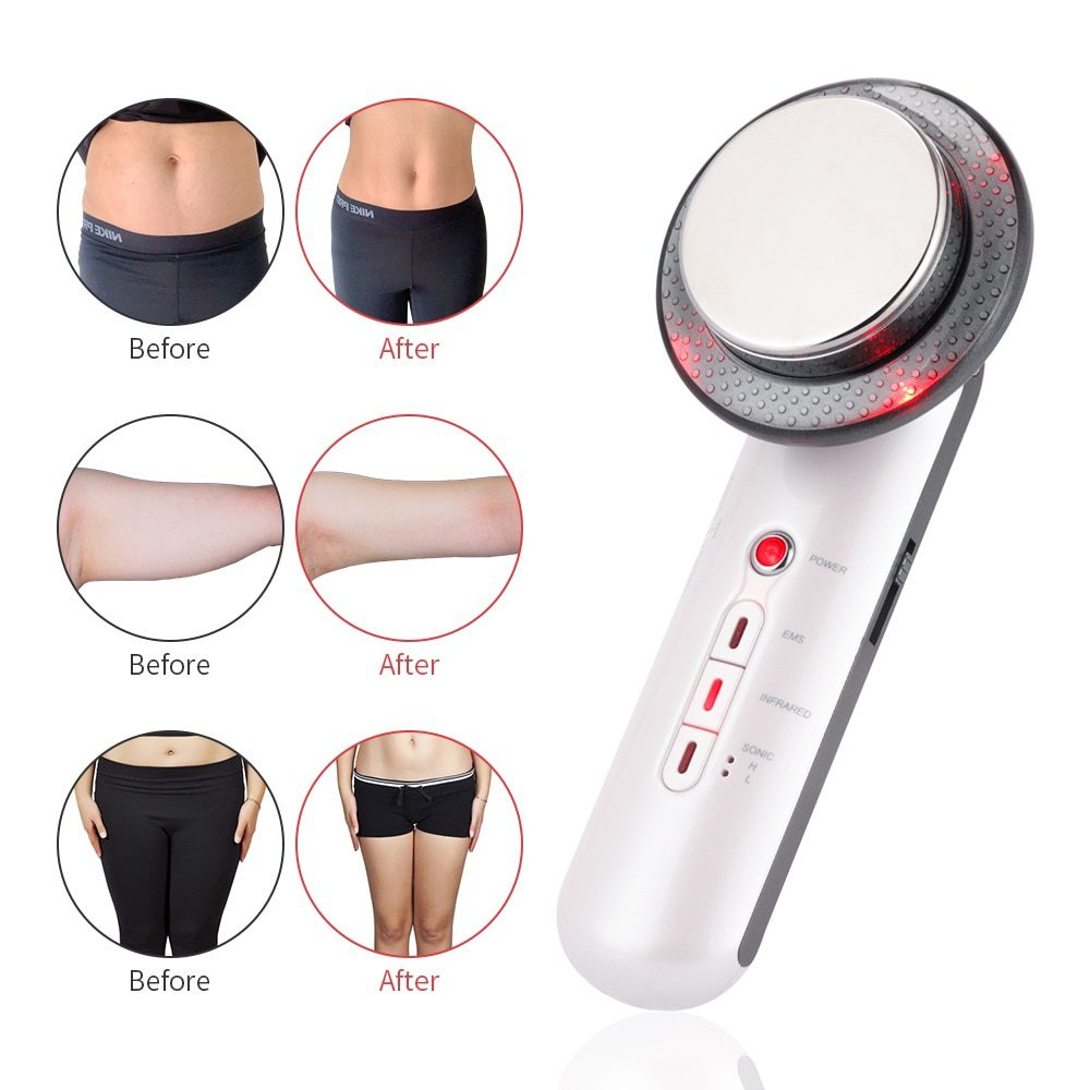 Ultrasound Cavitation EMS Body Slimming Massager Lipo Fat Burner Machine Galvanic Infrared Ultrasonic Weight Loss Facial Lifting