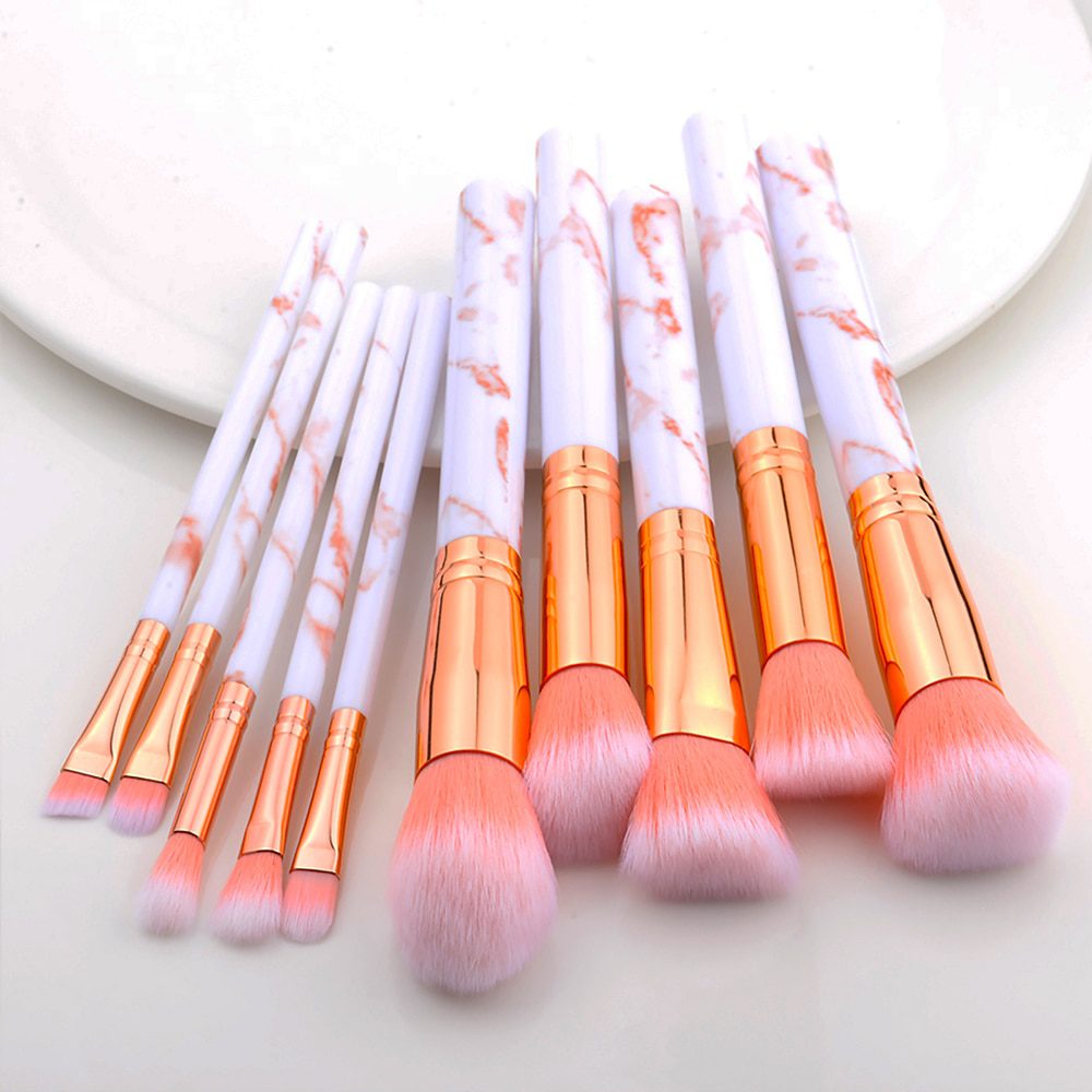 FLD 10/5Pcs Makeup Brushes Set Cosmetic Powder Eye Shadow Foundation Blush Blending Beauty Make Up of Brochas Maquillaje KIT