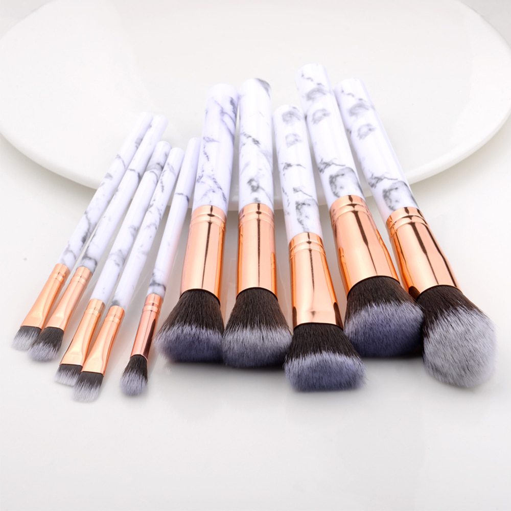 FLD 10/5Pcs Makeup Brushes Set Cosmetic Powder Eye Shadow Foundation Blush Blending Beauty Make Up of Brochas Maquillaje KIT