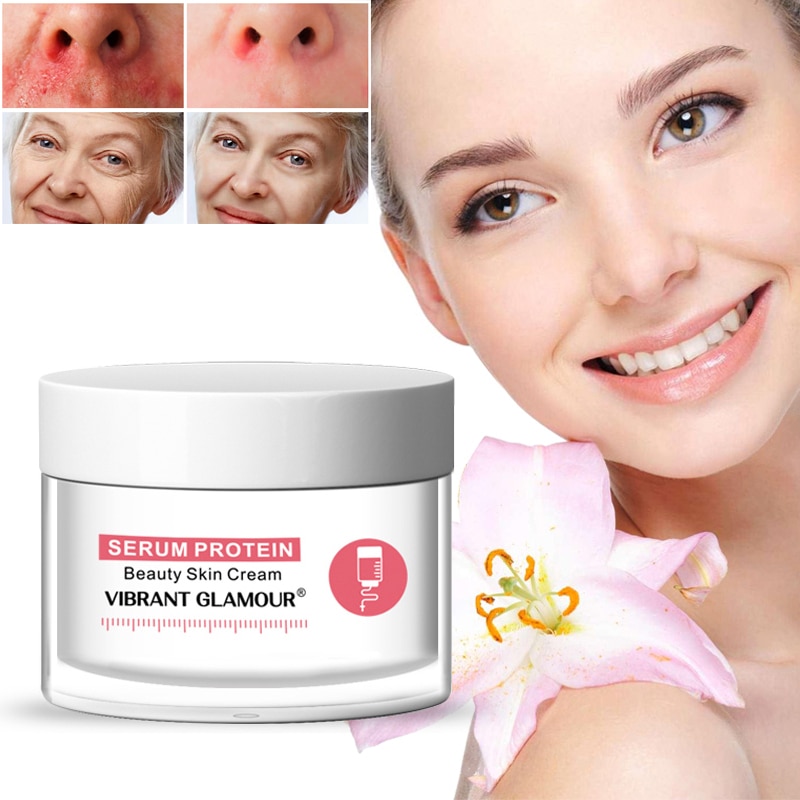 Pure Collagen Face Cream Deep Hydration Anti-Aging Anti-wrinkle Firming Serum Protein Cream Face Skin Care Maquiagem TSLM1