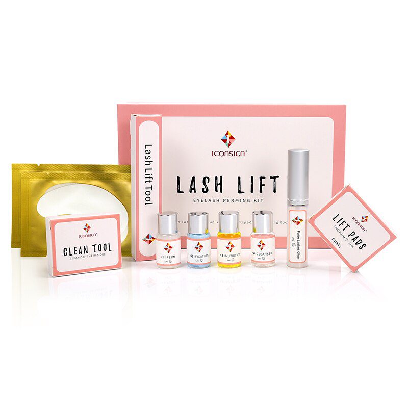 New arrival Upgrade Version Iconsign lash lift kit eyelash lifting set full professional eyelash lift make up for eyelash growth