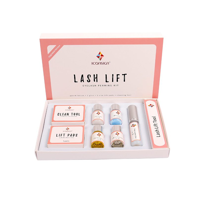 New arrival Upgrade Version Iconsign lash lift kit eyelash lifting set full professional eyelash lift make up for eyelash growth