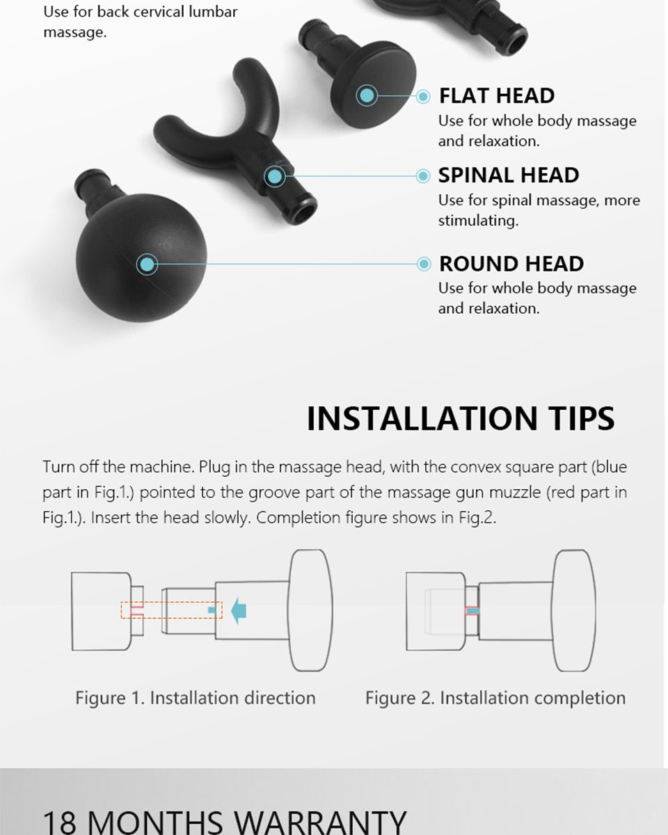 Booster E Massage Gun Deep Tissue Massager Therapy Body Muscle Stimulation Pain Relief for EMS Pain Relaxation Fitness Shaping