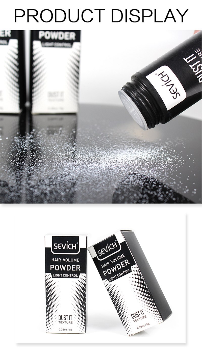 Sevich 8g Unisex Hairspray Best Dust It Hair Powder Mattifying Powder Finalize The Hair Design Styling Gel
