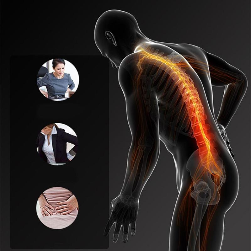 1pc Back Stretch Equipment Massager Massageador Magic Stretcher Fitness Lumbar Support Relaxation Spine Pain Relief Dropshipping