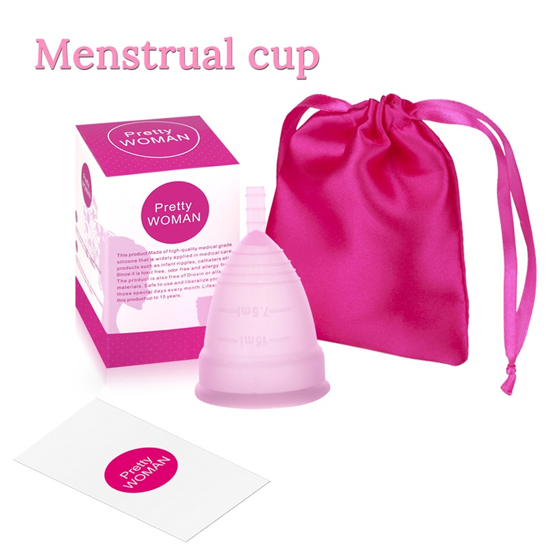 Women Copa Menstrual Cup Lady Period Cup Medical Grade Silicone Menstrual Cups for Women Feminine Hygiene