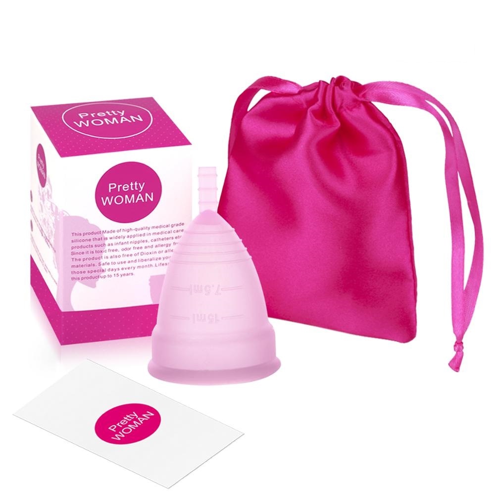Women Copa Menstrual Cup Lady Period Cup Medical Grade Silicone Menstrual Cups for Women Feminine Hygiene