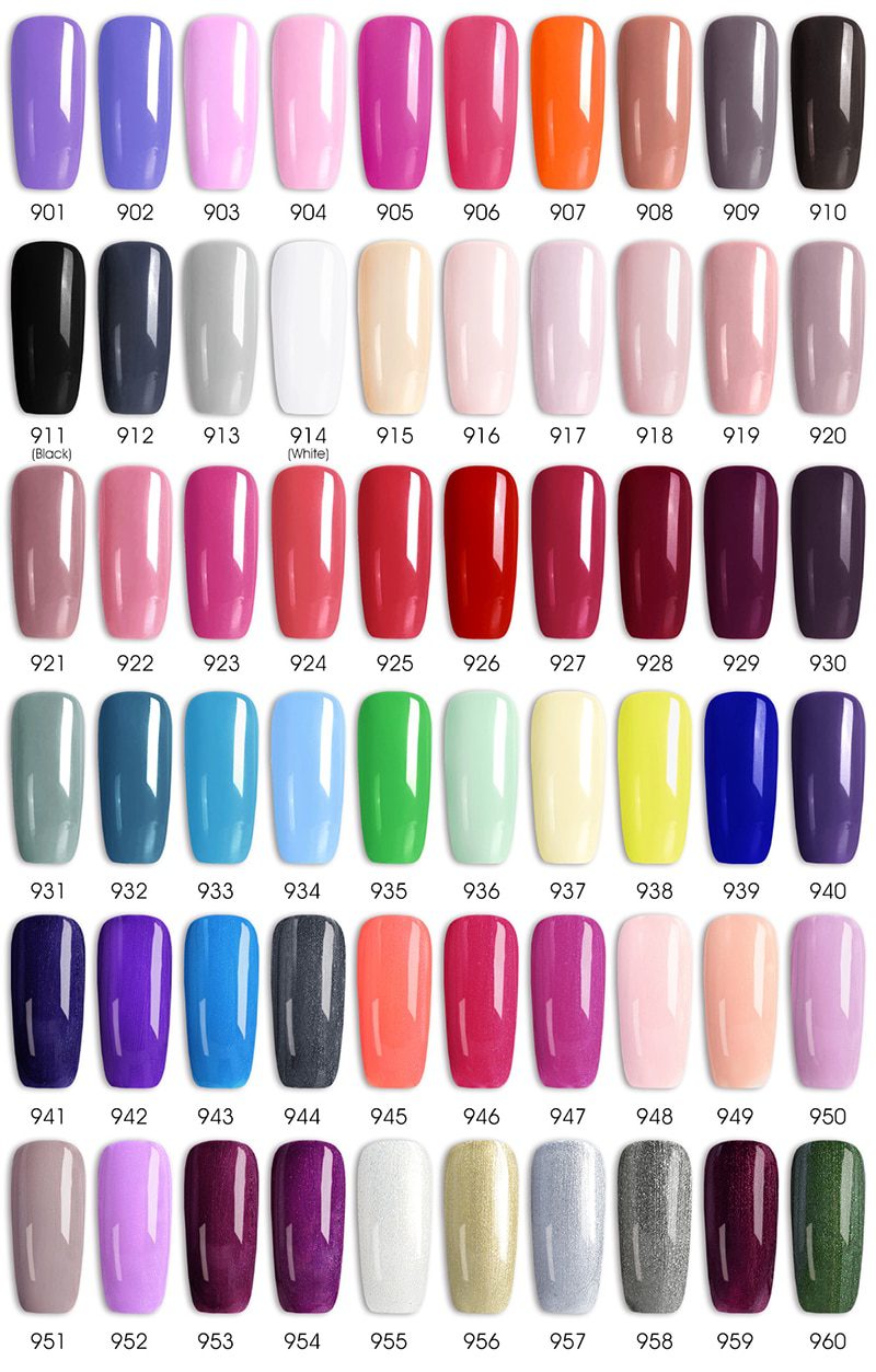 2021 new 60 fashion color Venalisa gel polish enamel vernish color gel polish for nail art design whole set nail gel learner kit