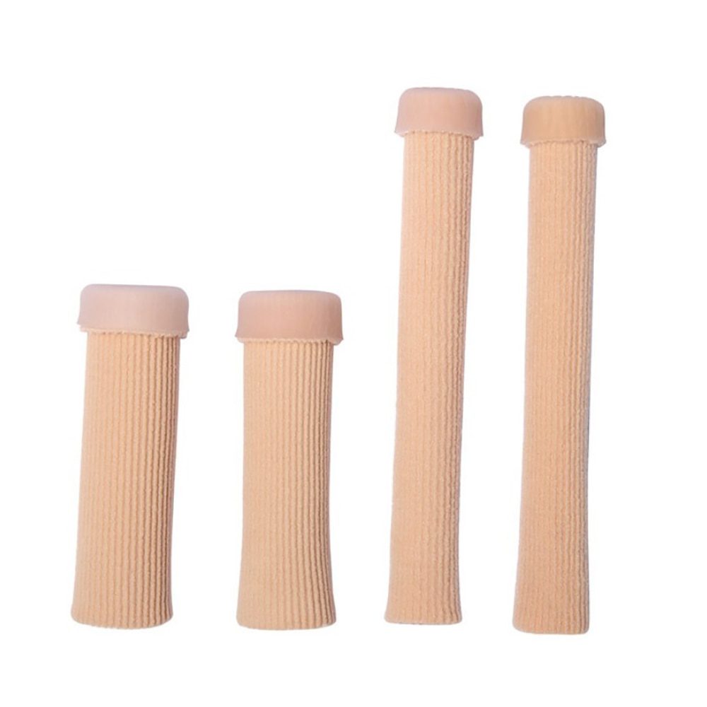 Fabric Finger Toe Protector Separator Applicator Pedicure Corn Callus Remover Hand Pain Relief Soft Silicone Tube Foot Care Tool