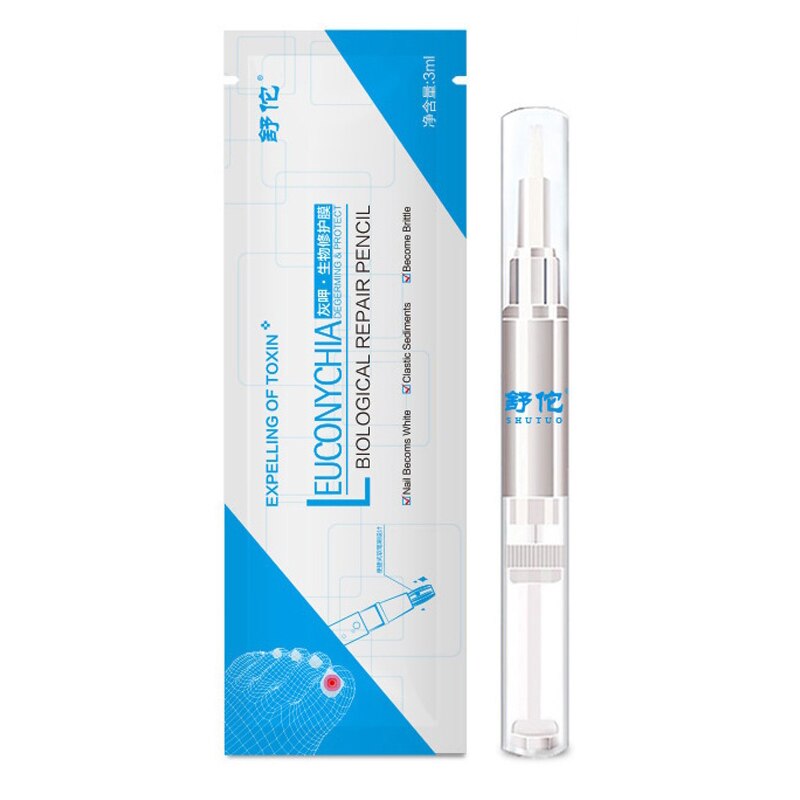 3ML Nail Fungus Treatment Nail Oil Pen Anti Fungal Nail Cuticle Remover Liquid Nail Growth Skin Care TSLM2