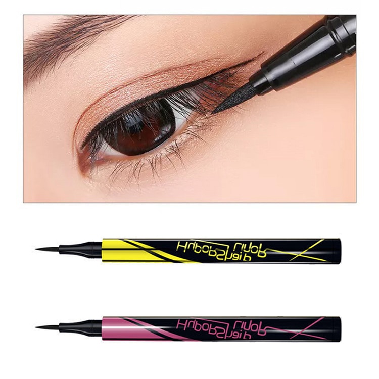 Hot Small Gold Eyeline Pen Lasting Smooth Quick-drying Super Waterproof Not Blooming Eyeliner Pen Cosmetic Eye Makeup Tool TSLM2
