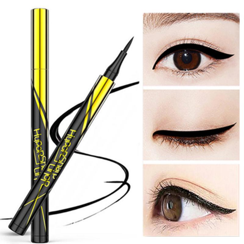 Hot Small Gold Eyeline Pen Lasting Smooth Quick-drying Super Waterproof Not Blooming Eyeliner Pen Cosmetic Eye Makeup Tool TSLM2