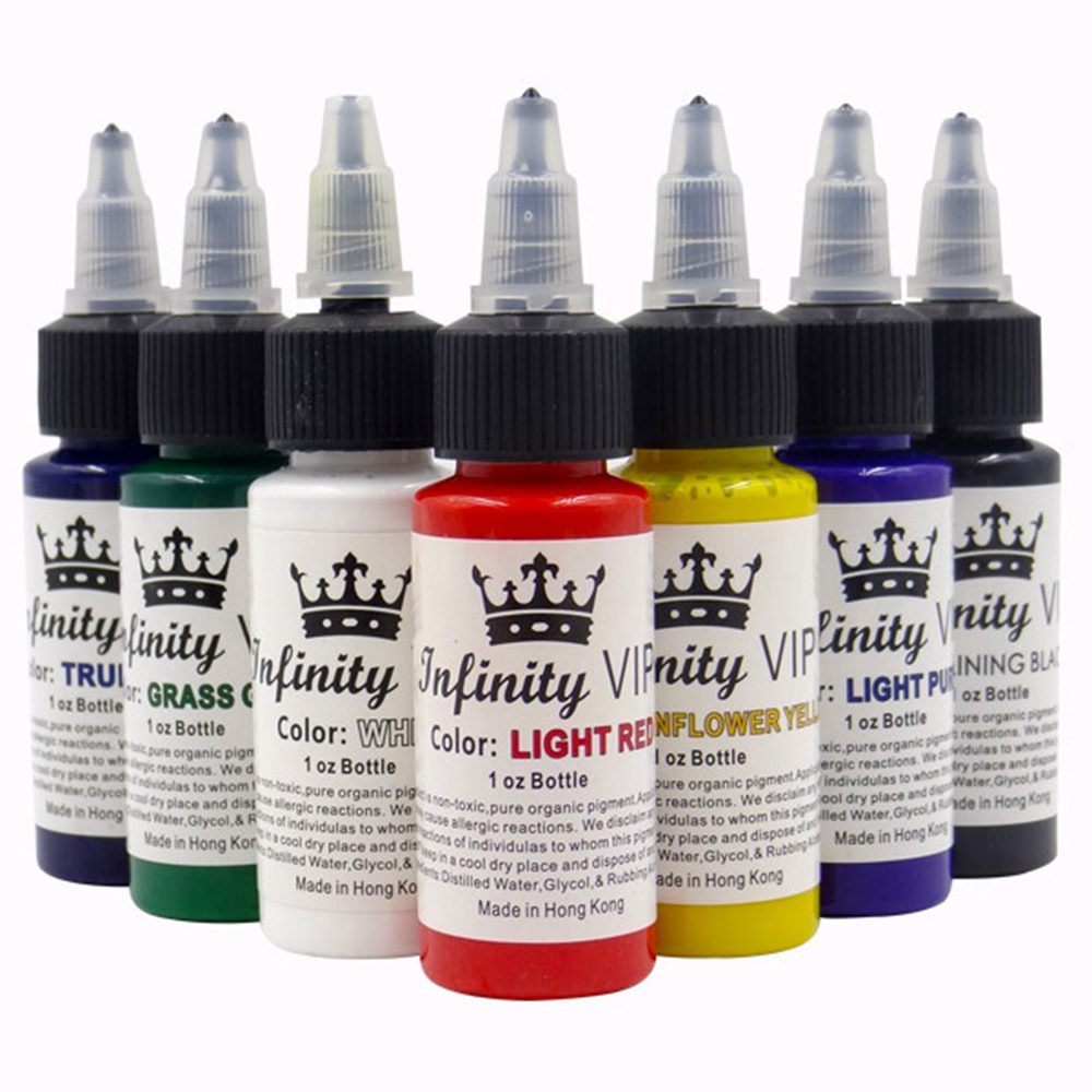 30ml Tattoo Ink Pigment Body Art Tattoo Kits Professional Beauty Paints Makeup Tattoo Supplies Semi-permanent Eyebrow TSLM2